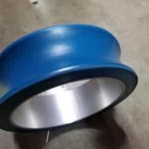 RODO DE POLIURETANO DE 6" / POLIURETHANE E.D. ROLL BLUE FOR COMPACTORS