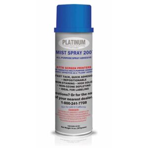 ADHESIVO Platinum 200 Mist Spray Adhesive - 12 oz can