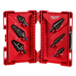 JUEGO DE BROCA PARA METAL MULTIDIAMETRO Milwaukee 48-89-9224 Step Drill Bit Set (6 PC)