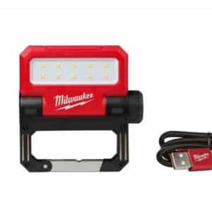 LINTERNA RECARGABLE MILWAUKEE 2114-21 500Lm TRUEVIEW  / 550 Lumens USB Rechargeable Pvoting Flood Light Replacemengt L4FFL-301