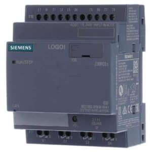 SIEMENS LOGO! 230RCEo, módulo lógico, FA/E/S: 115 V/230 V/relé, 8 DI/4 DO, sin display.