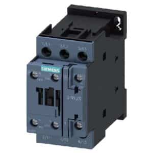 Contactor de potencia, AC-3 17 A, 7,5 kW/400 V 1 NA + 1 NC, 230 V AC, 50/60 Hz, 3 polos, tamaño S0, conexión por tornillo