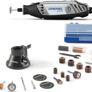 Kit de herramientas de velocidad variable 3000-1/25H / Dremel 3000-1/24 Variable Speed Rotary Tool Kit - 1 Attachment & 24 Accessories