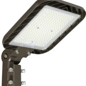 Lampara tipo cobra 150W Fijacion ajustable a poste de 2"-2.5" / 100-277V Street Pole Lights 5000K IP65-B0B6FX5KY1-DEMILARE