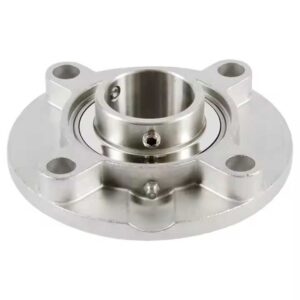 CHUMACERA DE PARED NTN 4 AGUJEROS SUCFC206 PARA EJE DE 30mm  A/INOX 304 / FLANGE MOUNT BALL BEARING UNIT SS304