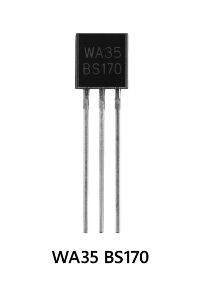 Transistor MOSFET BS170 (Canal N) - Universal Link Of Solutios HN