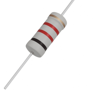 Resistencia de Carbón 220 ohmios, 2 W