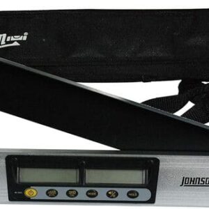 MEDIDOR DE GRADO DIGITAL MAGNETICO MARCA JOHNSON   Level & Tool 40-6065 Digital Magnetic Level & Angle Locator w/ Dot Laser, 21", Black 1 Level