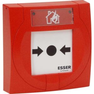 Pulsador de alarma IQ8 compacto con cristal