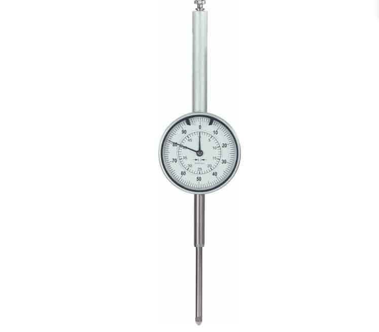 Reloj comparador de precisión con protección contra golpes, Capacidad de medición / ⌀ de carcasa: 50/58mm