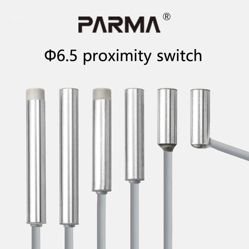 Micro Sensor de proximidad corto M6.5 x 18mm PNP- NO , 24VDC / proximity switch sensor Circular three-wire 12-24VDC metal induction switch