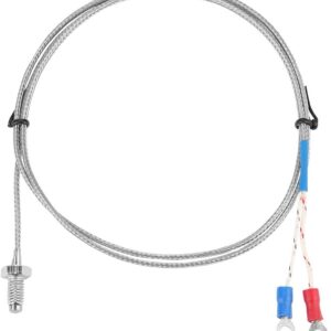 TERMOCUPLA TIPO TIPO J Screw D6mm C/CABLE 2M / TERMOPAR TIPO J Screw