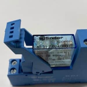 Relay: electromagnetic; SPDT; Ucoil: 24VDC; Icontacts max: 20A + Base 8 Pines C clip