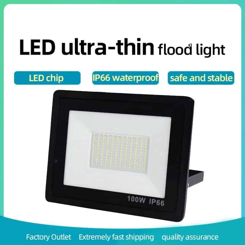 Reflector LED Flood Light 150W 100-240V 12000Lms;100-265V; 6500K